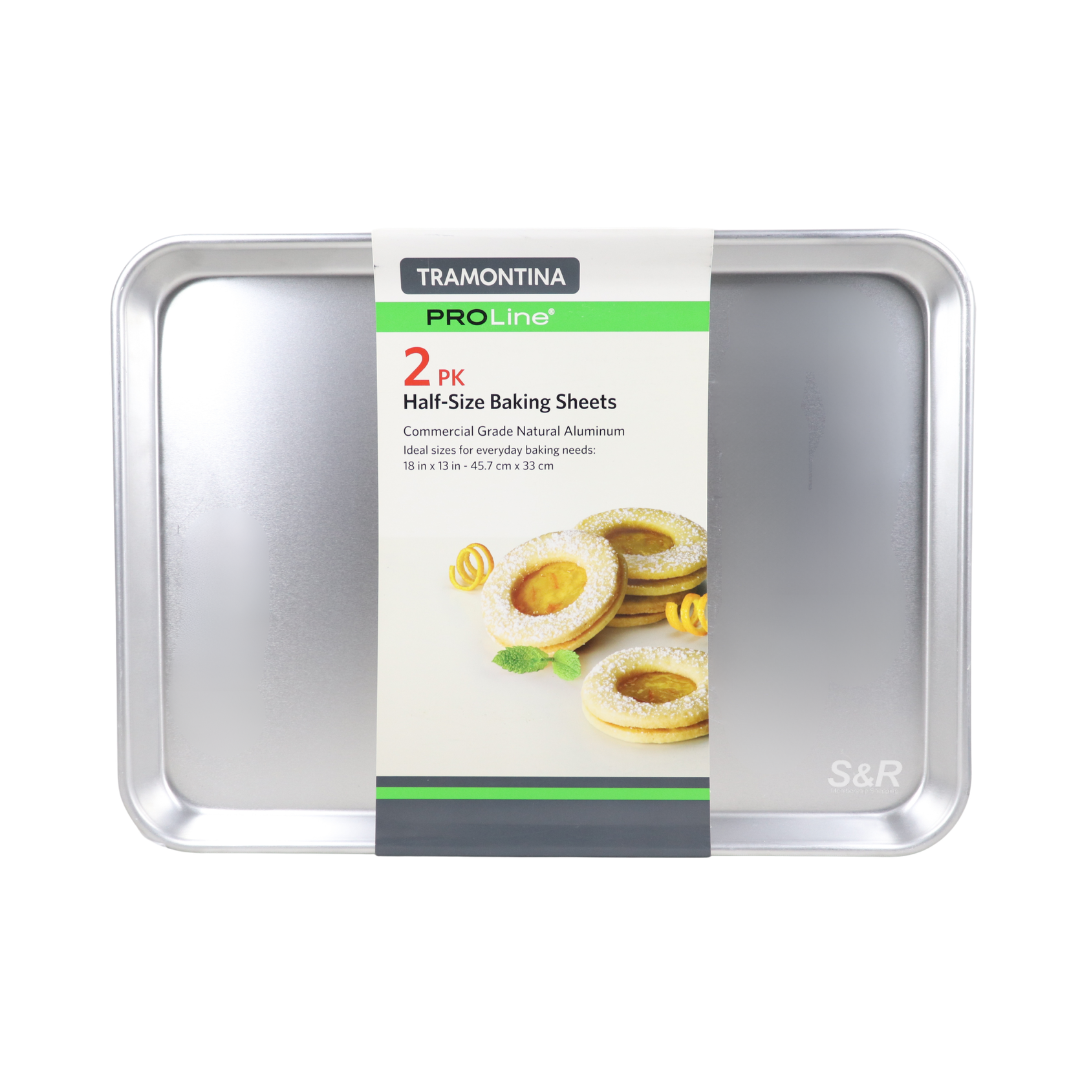 Tramontina Pro Line 2-piece Half-size Baking Sheet